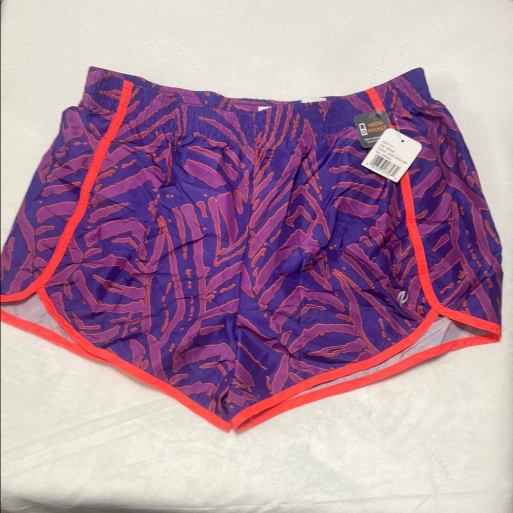 Energy Zone Purple and Pink Athletic Shorts